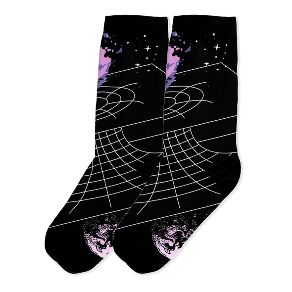 Renerded Blackhole Galaxy Socks