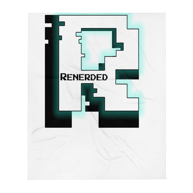 Renerded Logo Throw Blanket