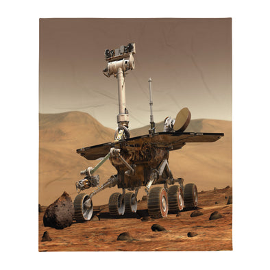 Renerded MarsRover Throw Blanket