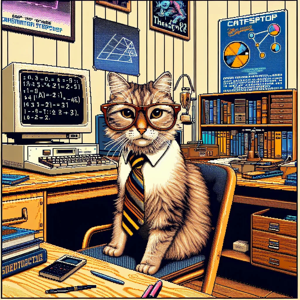The Cat Lab retro computer study